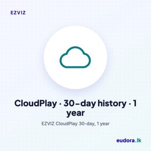 EZVIZ CloudPlay 30-Day Event Cloud Storage – 1 Year (1 camera)