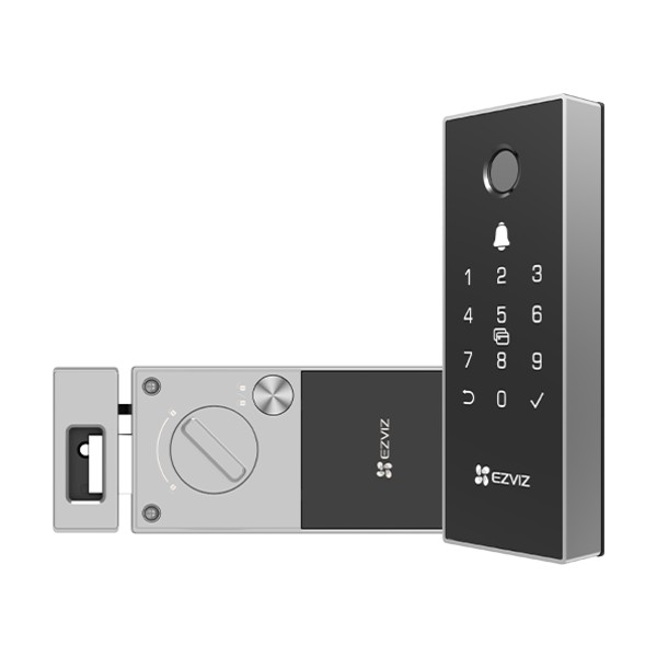 EZVIZ DL03 Pro Smart Wi-Fi Rim Lock with Fingerprint