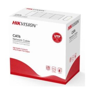 Hikvision CAT6 U/UTP Solid Copper Network Cable, 305m Box
