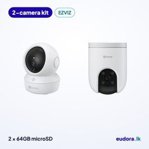 2-Camera EZVIZ Wi-Fi Home Kit (Indoor + Outdoor)