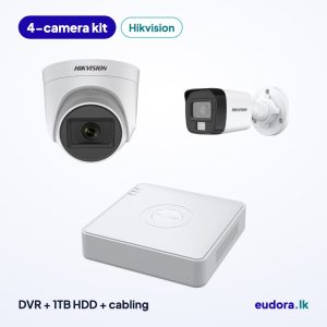 4-Camera 2MP HD CCTV Kit (Hikvision Turbo HD)