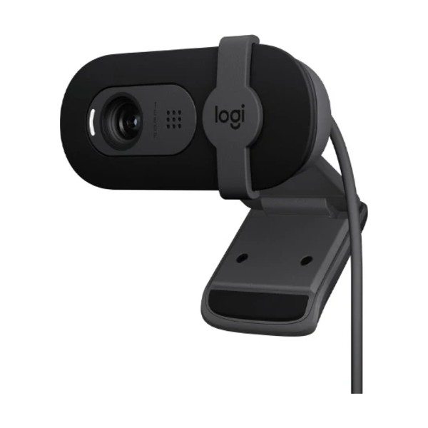 Logitech Brio 100 Full HD Webcam – 1080p with Privacy Shutter