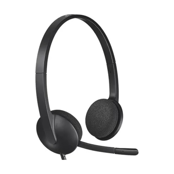 Logitech H340 USB Computer Headset with Noise-Cancelling Mic