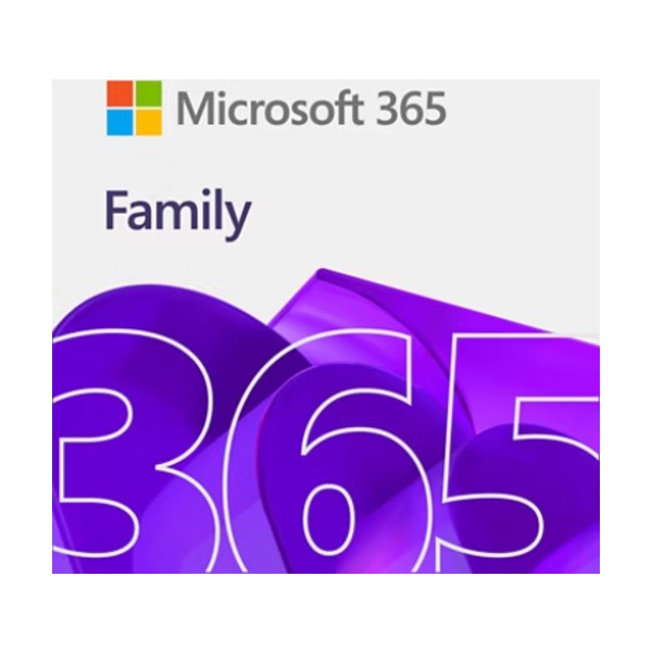 Microsoft 365 Family – 12-Month Subscription (up to 6 people)