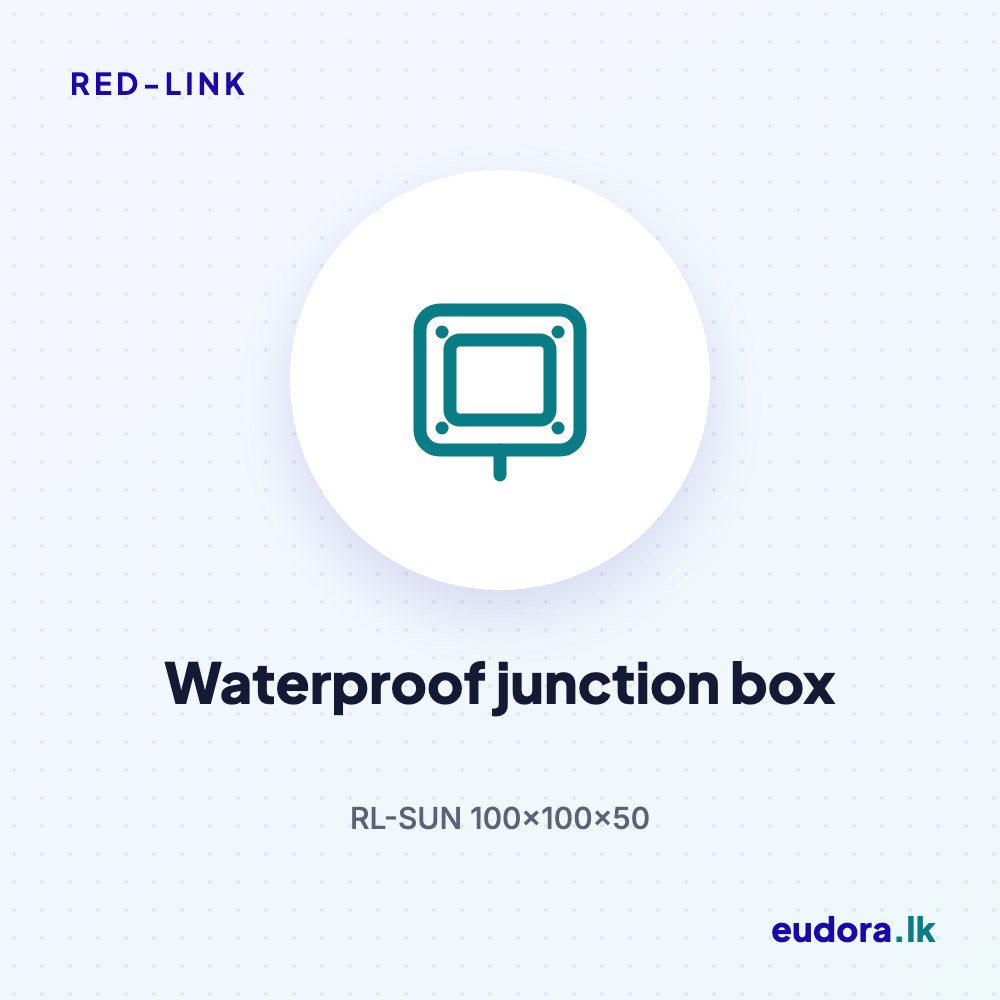 Red-Link Waterproof Junction Box 100 × 100 × 50mm