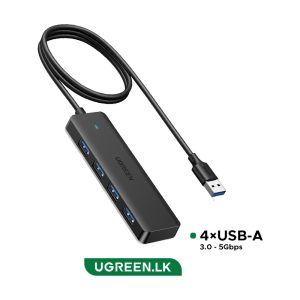 UGREEN CM219 4-Port USB 3.0 Hub – 1m Cable