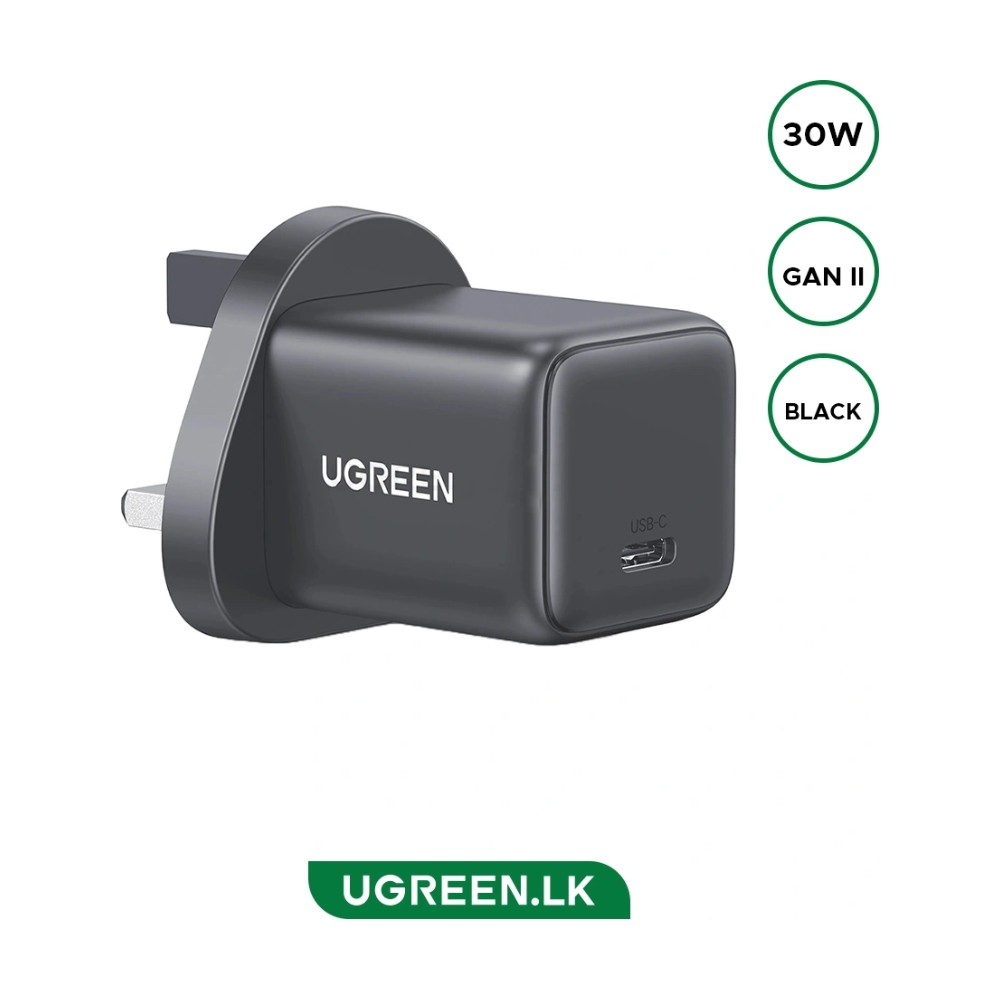 UGREEN 30W USB-C GaN Fast Charger – UK Plug