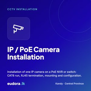 IP / PoE Camera Installation