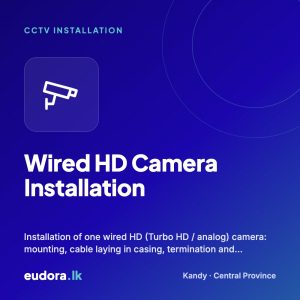 Wired HD Camera Installation