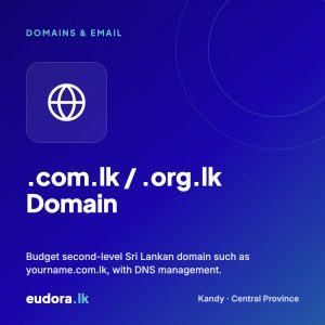 .com.lk / .org.lk Domain